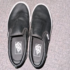 Vans Slip On Perf Leather